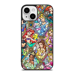 DISNEY PRINCESS GRASS ART iPhone 13 Mini Case Cover DISNEY PRINCESS GRASS ART iPhone 13 Mini Case Cover