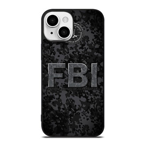 FBI LOGO CAMO iPhone 13 Mini Case Cover FBI LOGO CAMO iPhone 13 Mini Case Cover