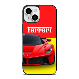 FERRARI LOGO RED CAR iPhone 13 Mini Case Cover FERRARI LOGO RED CAR iPhone 13 Mini Case Cover