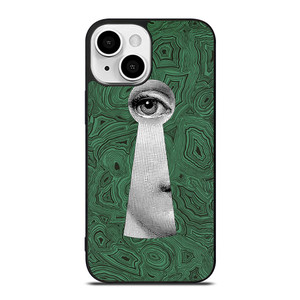 FORNASETTI MALACHITE EYE KEY iPhone 13 Mini Case Cover FORNASETTI MALACHITE EYE KEY iPhone 13 Mini Case Cover