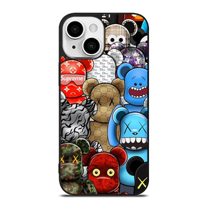 KAWS COLLAGE ICON BRANDS LOGO iPhone 13 Mini Case Cover