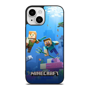 MINECRAFT GAMES UNDER WATER iPhone 13 Mini Case Cover