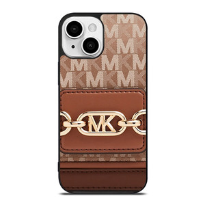 MK MICHAEL KORS LOGO BROWN BAG iPhone 13 Mini Case Cover MK MICHAEL KORS LOGO BROWN BAG iPhone 13 Mini Case Cover