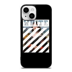 OFF WHITE LOGO MONALISA ICON iPhone 13 Mini Case Cover