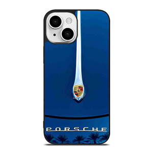 PORSCHE CAR LOGO HOOD EMBLEM iPhone 13 Mini Case Cover