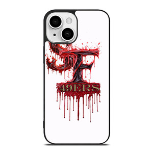 SAN FRANCISCO 49ERS FOOTBALL BLOODY LOGO iPhone 13 Mini Case Cover SAN FRANCISCO 49ERS FOOTBALL BLOODY LOGO iPhone 13 Mini Case Cover