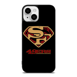 SAN FRANCISCO 49ERS FOOTBALL SUPERMAN LOGO iPhone 13 Mini Case Cover