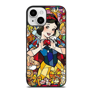 SNOW WHITE DISNEY PRINCESS MOZAIC ART iPhone 13 Mini Case Cover