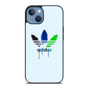 ADIDAS LOGO GREEN BLUE ICON iPhone 13 Case Cover ADIDAS LOGO GREEN BLUE ICON iPhone 13 Case Cover