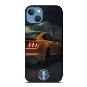 FORD MUSTANG CAR YELLOW iPhone 13 Case Cover