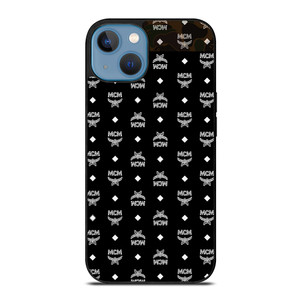 MCM MICHAEL CROMER MUNICH BLACK LOGO iPhone 13 Case Cover
