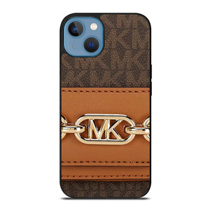MICHAEL KORS MK LOGO BROWN BAG iPhone 13 Case Cover MICHAEL KORS MK LOGO BROWN BAG iPhone 13 Case Cover