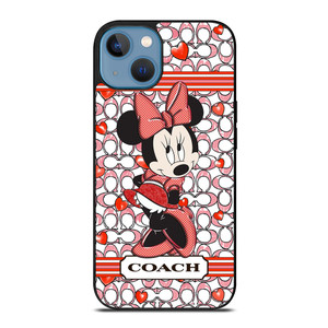 MINNIE MOUSE DISNEY COACH NEW YORK LOGO iPhone 13 Case Cover