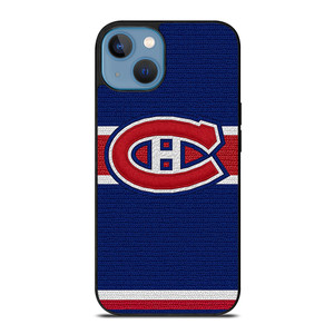 MONTREAL CANADIENS LOGO HOCKEY TEAM EMBORDERY iPhone 13 Case Cover MONTREAL CANADIENS LOGO HOCKEY TEAM EMBORDERY iPhone 13 Case Cover