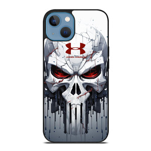 PUNISHER MARVEL UNDER ARMOUR LOGO iPhone 13 Case Cover