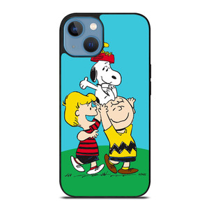 SNOOPY THE PEANUTS AND GANK iPhone 13 Case Cover