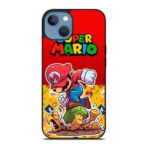 SUPER MARIO BROSS NINTENDO GAME iPhone 13 Case Cover