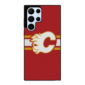 CALGARY FLAMES HOCKEY TEAM LOGO Samsung Galaxy S22 Ultra Case Cover