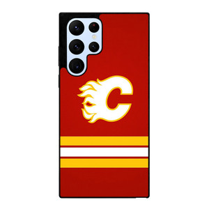 CALGARY FLAMES LOGO NHL HOCKEY TEAM ICON Samsung Galaxy S22 Ultra Case Cover