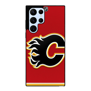 CALGARY FLAMES NHL HOCKEY TEAM LOGO Samsung Galaxy S22 Ultra Case Cover