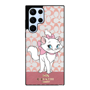 COACH NEW YORK LOGO ARISTOCAT MARIE DISNEY Samsung Galaxy S22 Ultra Case Cover
