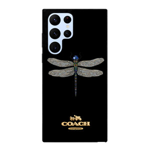 COACH NEW YORK LOGO DRAGONFLY Samsung Galaxy S22 Ultra Case Cover
