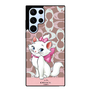 COACH NEW YORK LOGO MARIE ARISTOCAT DISNEY Samsung Galaxy S22 Ultra Case Cover