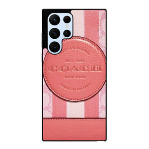 COACH NEW YORK LOGO PINK WALLET Samsung Galaxy S22 Ultra Case Cover COACH NEW YORK LOGO PINK WALLET Samsung Galaxy S22 Ultra Case Cover