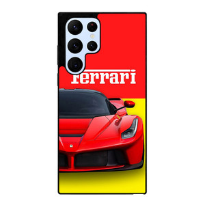 FERRARI LOGO RED CAR Samsung Galaxy S22 Ultra Case Cover FERRARI LOGO RED CAR Samsung Galaxy S22 Ultra Case Cover