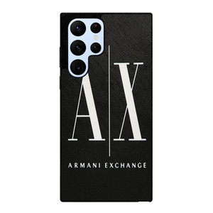 GIROGIO ARMANI LOGO EXCHANGE AX Samsung Galaxy S22 Ultra Case Cover
