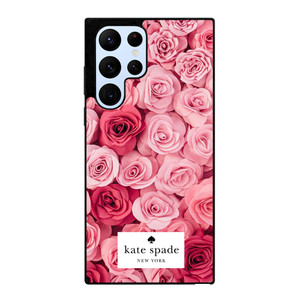 KATE SPADE NEW YORK ROSE PINK RED Samsung Galaxy S22 Ultra Case Cover