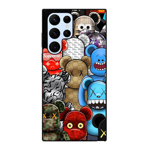 KAWS COLLAGE ICON BRANDS LOGO Samsung Galaxy S22 Ultra Case Cover
