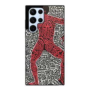 KEITH HARING ART INTO 84 Samsung Galaxy S22 Ultra Case Cover