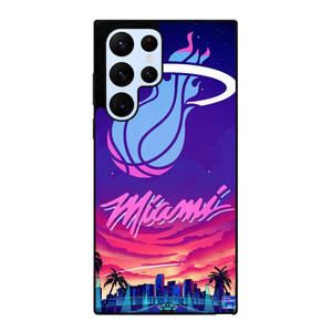 MIAMI HEAT BASKETBALL TEAM LOGO Samsung Galaxy S22 Ultra Case Cover