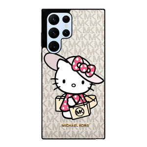 MICHAEL KORS MK LOGO HELLO KITTY Samsung Galaxy S22 Ultra Case Cover