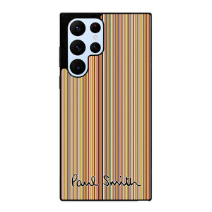 PAUL SMITH LOGO SIGNATURE PATTERN Samsung Galaxy S22 Ultra Case Cover