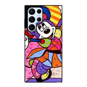 ROMERO BRITTO MINNIE MOUSE ART Samsung Galaxy S22 Ultra Case Cover