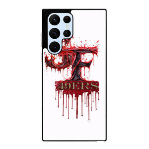 SAN FRANCISCO 49ERS FOOTBALL BLOODY LOGO Samsung Galaxy S22 Ultra Case Cover SAN FRANCISCO 49ERS FOOTBALL BLOODY LOGO Samsung Galaxy S22 Ultra Case Cover