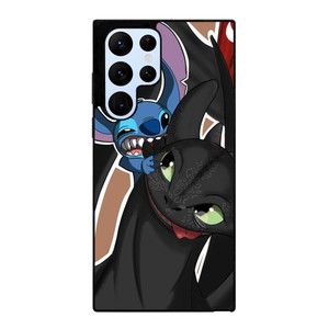 TOOTHLESS AND STITCH PLAY Samsung Galaxy S22 Ultra Case Cover
