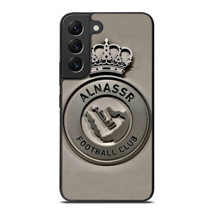 AL NASSR FOOTBALL LOGO METAL ICON Samsung Galaxy S22 Plus Case Cover
