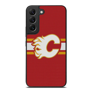 CALGARY FLAMES HOCKEY TEAM LOGO Samsung Galaxy S22 Plus Case Cover