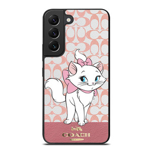 COACH NEW YORK LOGO ARISTOCAT MARIE DISNEY Samsung Galaxy S22 Plus Case Cover