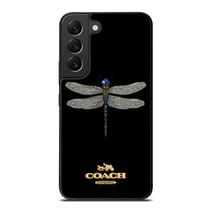 COACH NEW YORK LOGO DRAGONFLY Samsung Galaxy S22 Plus Case Cover