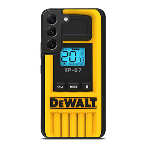 DEWALT TOOL LOGO HEAVY DUTY WALKIE TALKIE Samsung Galaxy S22 Plus Case Cover