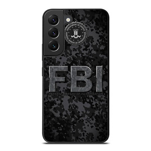 FBI LOGO CAMO Samsung Galaxy S22 Plus Case Cover