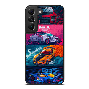 JAPAN RACING SPORTS CARS SUPRA GTR LANCER BRZ Samsung Galaxy S22 Plus Case Cover