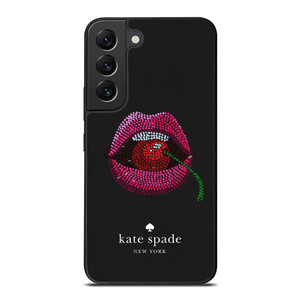 KATE SPADE NEW YORK LIPS AND CHERRY Samsung Galaxy S22 Plus Case Cover