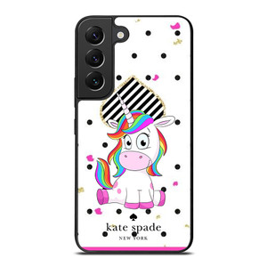 KATE SPADE NEW YORK LOGO CUTE UNICORN Samsung Galaxy S22 Plus Case Cover