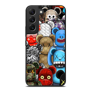 KAWS COLLAGE ICON BRANDS LOGO Samsung Galaxy S22 Plus Case Cover