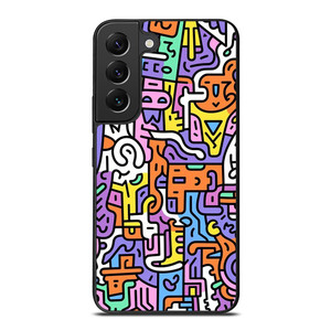 KEITH HARING ART COLORFUL STYLE Samsung Galaxy S22 Plus Case Cover